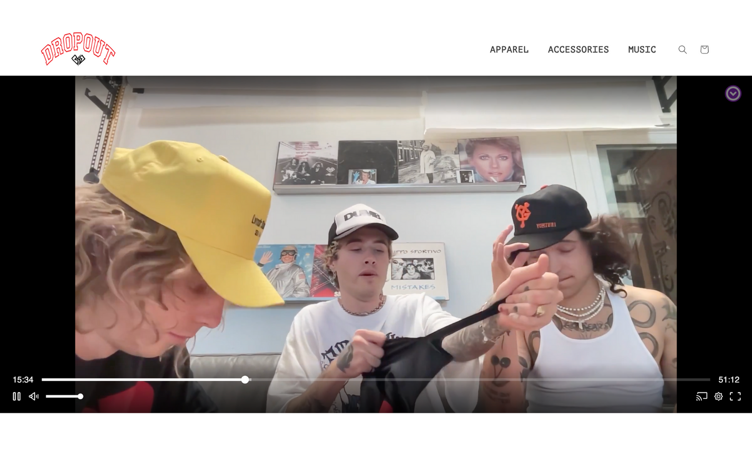 Beauty School Dropout's "Dropout Closet": A Virtual T-Shirt Cutting Party & Acoustic Performance