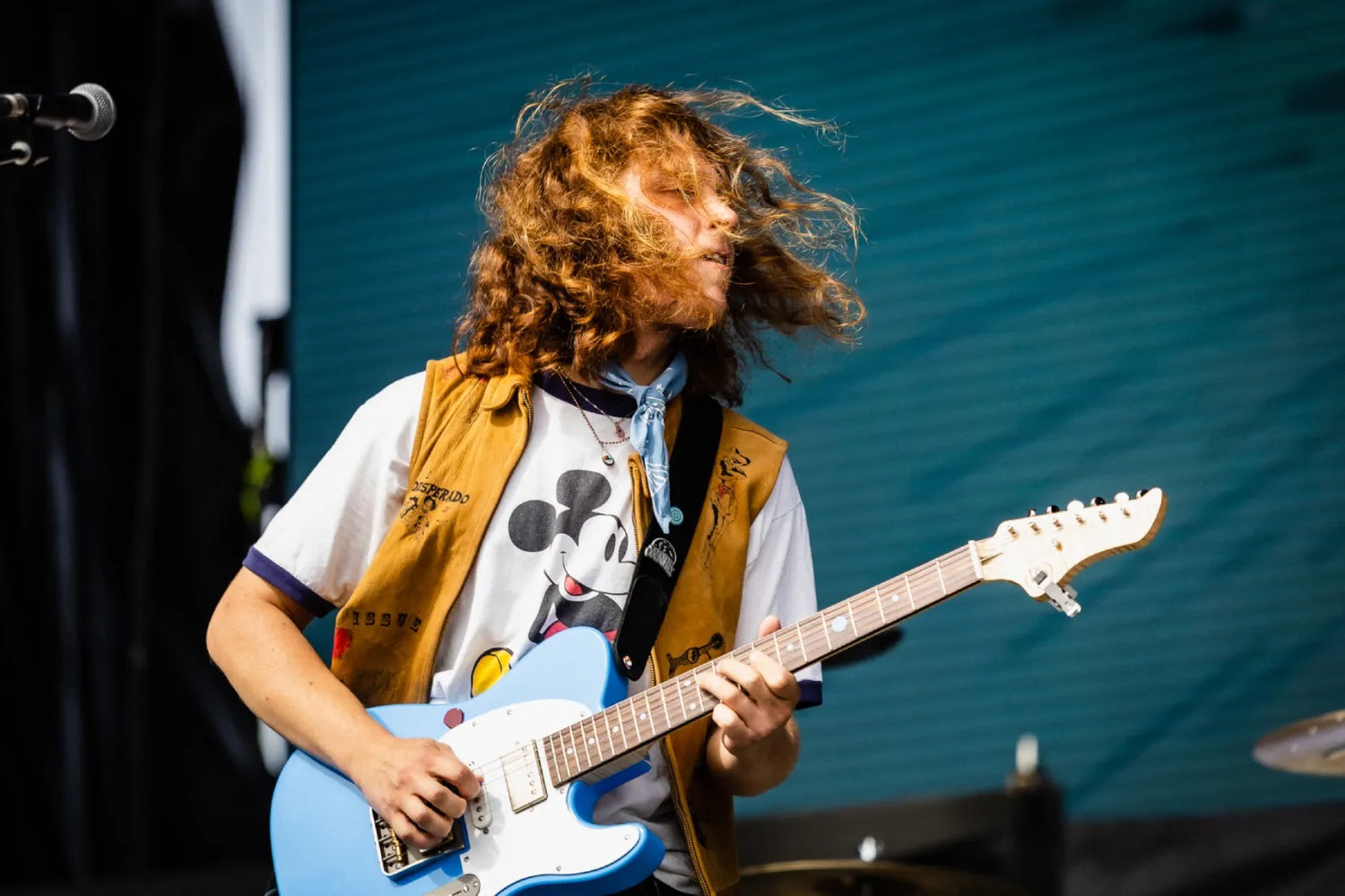 Daniel Donato playing guitar