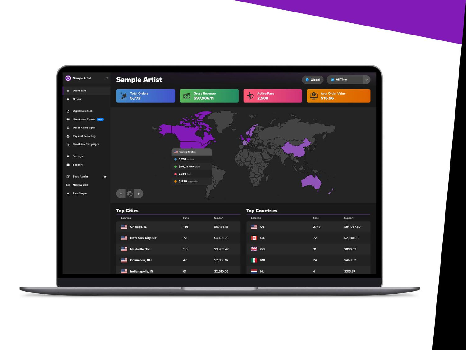 Introducing Single Music's Fan Insights