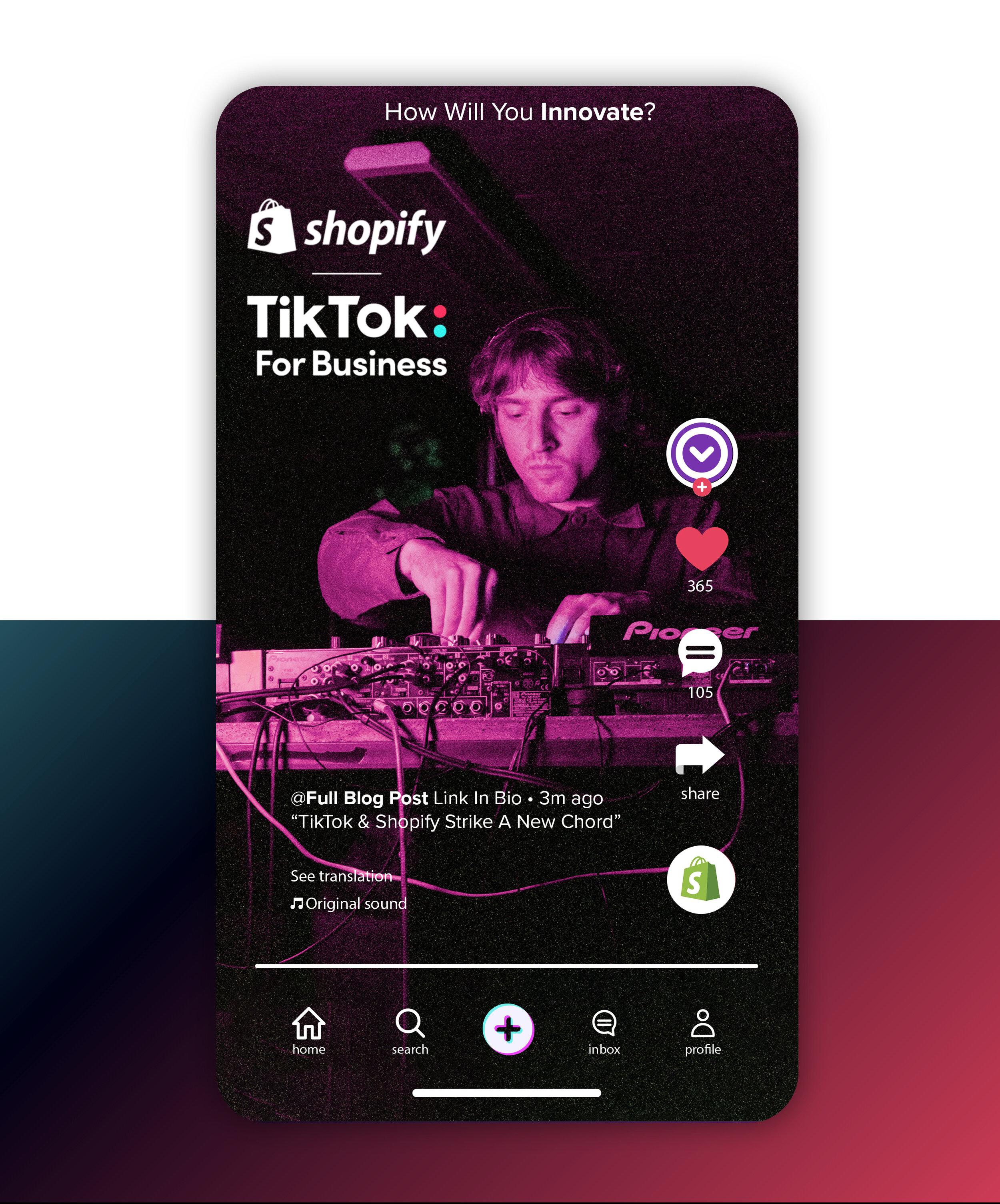 TikTok & Shopify Strike A New Chord